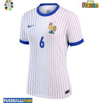 Frankreich Eduardo Camavinga #6 Auswärtstrikot Frauen EM 2024 Kurzarm